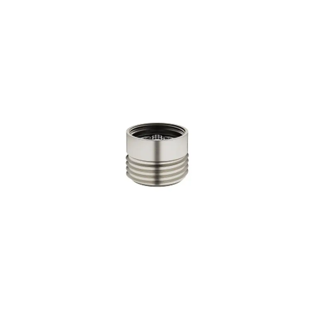 DORNBRACHT Adapter für Brauseabgang SERIENNEUTRAL 12202979 3/8'' x 1/2'' Platin gebürstet, 12202979-06 Galeriebild 1